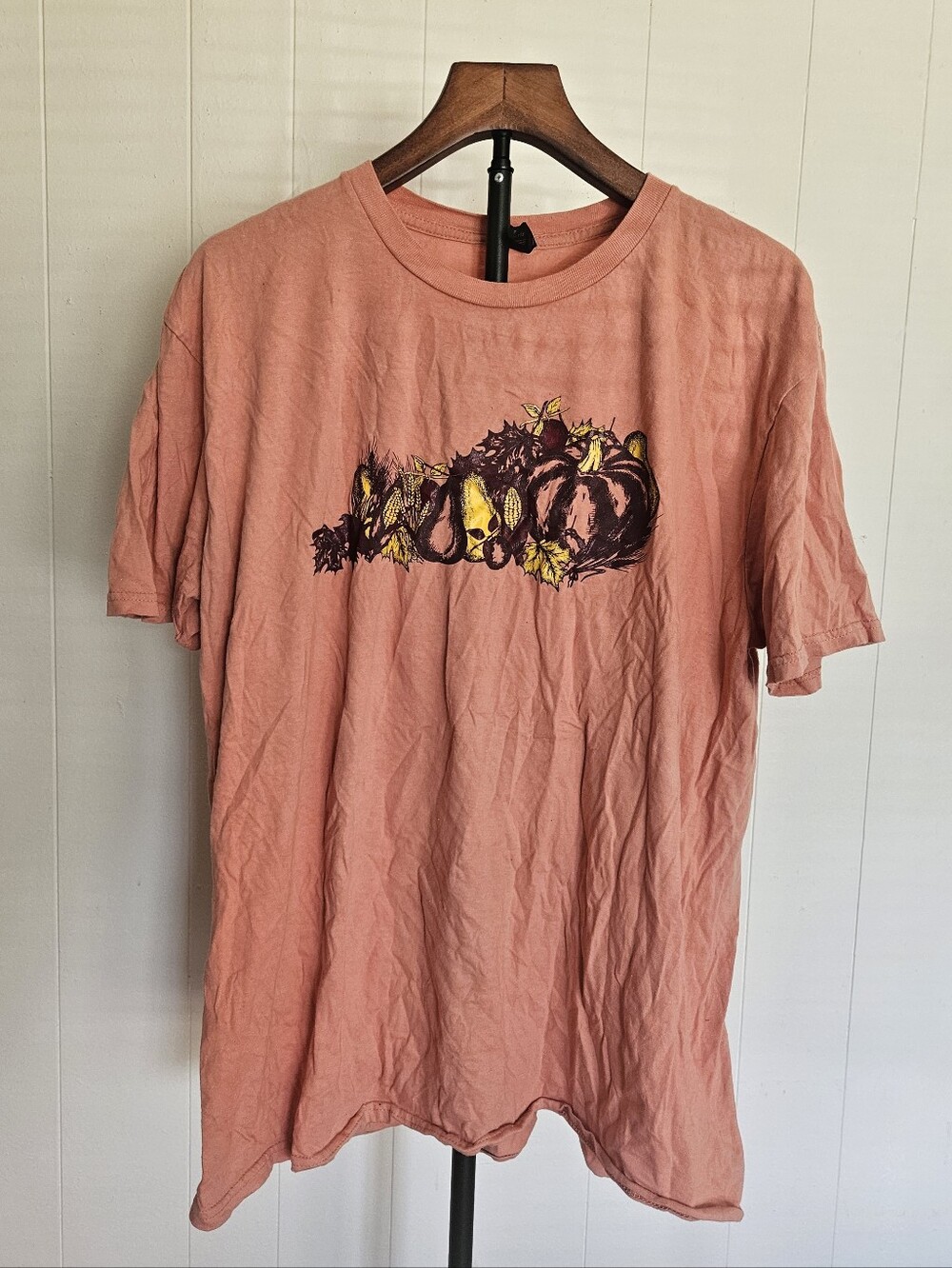 Gildan Apricot Short-Sleeve Kentucky Fall Graphic Tee Size XL